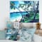 Designart - Tropical Beach In Summer Paradise - Nautical & Coastal Canvas Wall Art Print